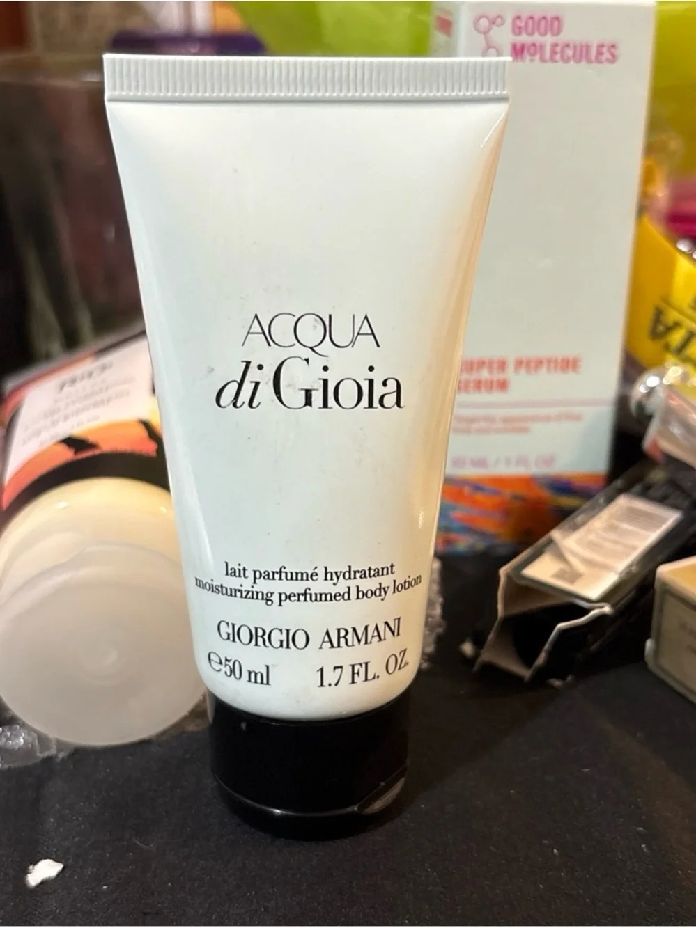 Giorgio Armani Acqua di Gioia White & Black Body Lotion Tube